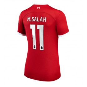 Damen Fußballbekleidung Liverpool Mohamed Salah #11 Heimtrikot 2023-24 Kurzarm